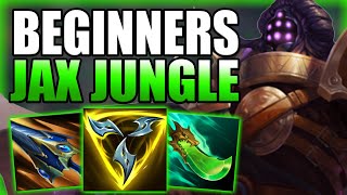 HOW TO PLAY JAX JUNGLE & EASILY CARRY GAMES FOR BEGINNERS IN S14! - Gameplay Guide League of Legends