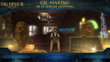 FF14 Making Gil:  ep.01 Serverhopping, 2+mil profit example