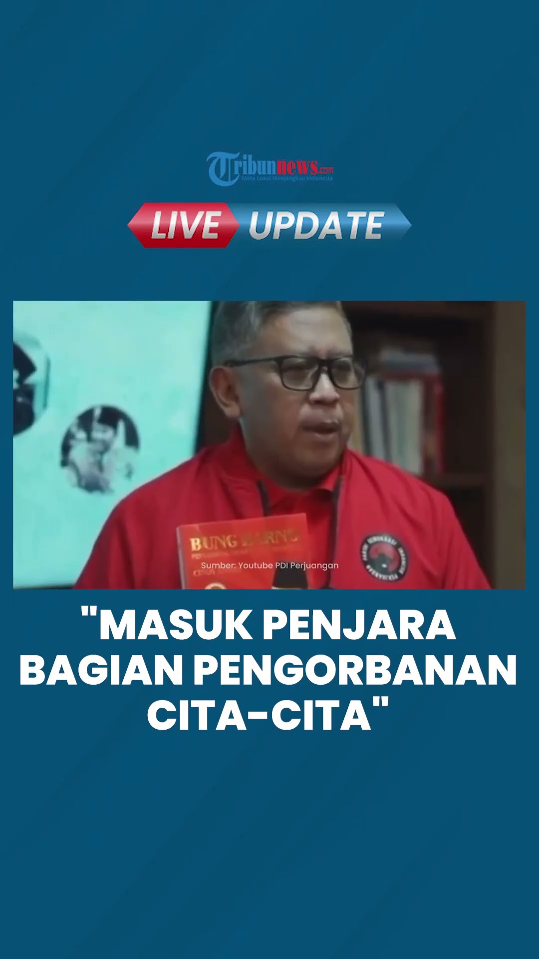 Akhirnya Muncul ke Publik, Hasto Klaim  Siapkan Risiko Terburuk seusai Ditetapkan Jadi Tersangka