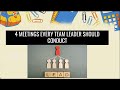 Essential Meetings Every call center Team lead Should Have