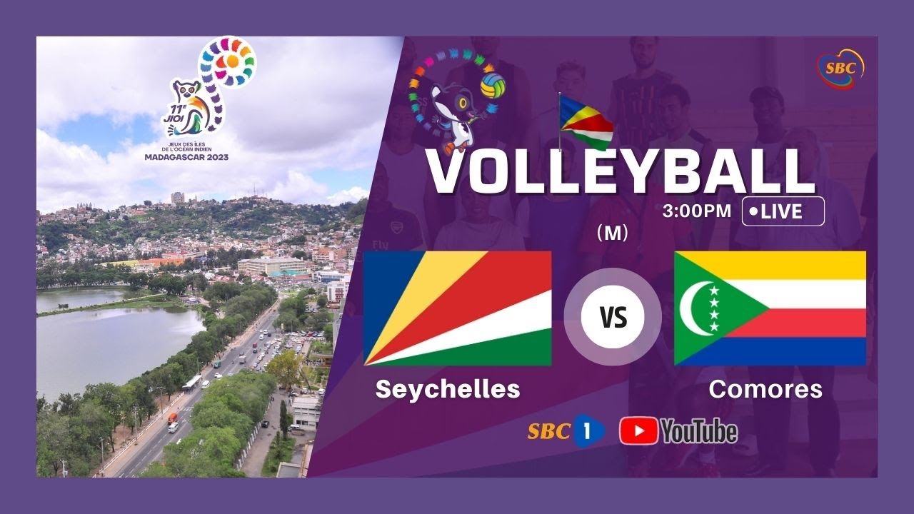 SBC | IOIG LIVE - VOLLEYBALL- SEYCHELLES VS COMORES - 26.08.2023