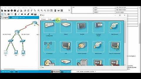 4.1.4 Packet Tracer - ACL Demonstration