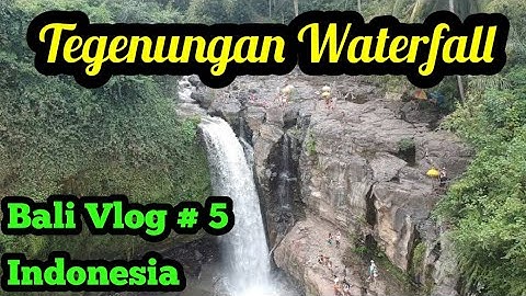 Tegenungan Waterfall in BALI | Indonesia | UBUD WATERFALLS, THE BEST OF BALI | Bali Water Fall |Bali