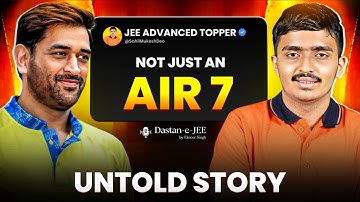 IIT JEE Tips from AIR 7 🔥 #jee