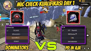 MIC CHECK LAGA DOMINATORS VS PD IN AJA!! LANGSUNG DIKASIH TELOR 2 - 0 SAMA DOMINATORS🔥