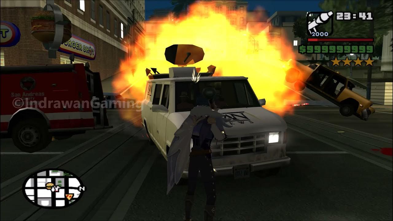 Grand Theft auto San Andrea спасательная техника