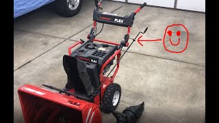 Troy Bilt Flex Snow Blower Remote Chute Crank Upgrade