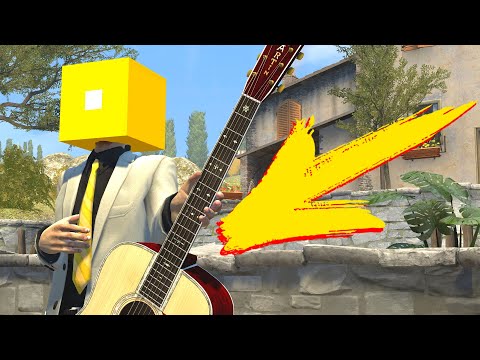 Как я перенес свою гитару в CS:GO