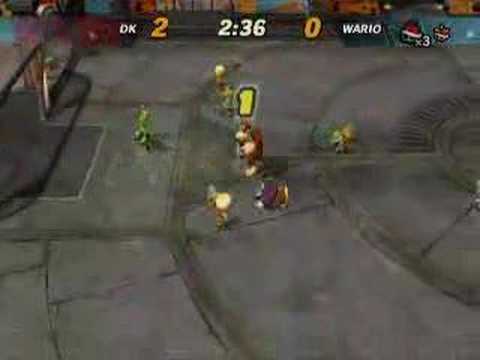 GC Super Mario Strikers Donkey Kong Vs Wario 