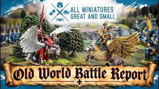 Old World Battle Report - The Empire versus Bretonnia