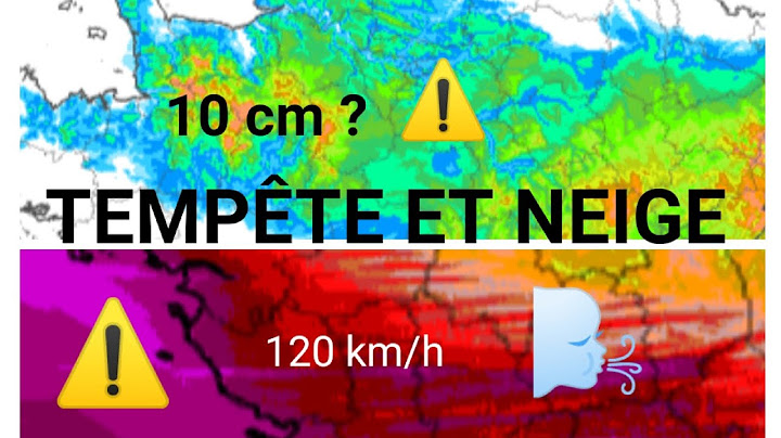 LA NEIGE ARRIVE ! LE POINT COMPLET SUR LA SITUATION ❄️⚠️