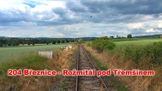 Trať 204 Březnice - Rožmitál pod Třemšínem