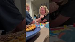 Mom Vs Eden In Arm Wresting 25
