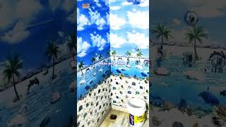 Ceramic Tile Bathroom Design  Glossy 8X6 || Ceramic Wall Tiles/ shorts