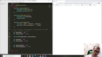 Aula 14 -  Retorno de Função IMC (JavaScript) - Prof. Ederson Gomes.