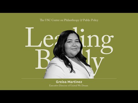 Leading Boldly Series: Greisa Martínez Rosas