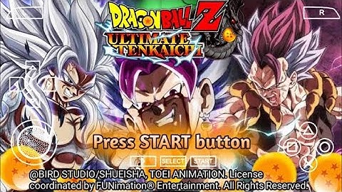 Dragon Ball Super: Budokai Tenkaichi Tag Team Mod (PSP) - DBZ TTT MOD (PPSSPP)