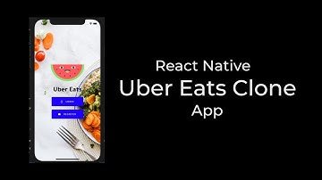React Native  Project - Uber Eats Clone