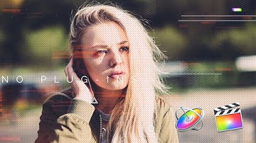 Digital Glitch Opener - Final Cut Pro Templates - Apple Motion Templates| kitvideo.net