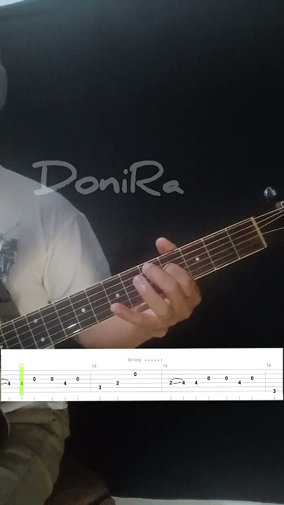 Noah - Sally Sendiri | Intro #guitar #guitartutorial #guitartabs