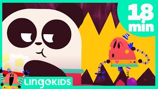 The MAGIC of DIGESTION 💩✨  + More Cartoons for Kids | Lingokids Baby Bot