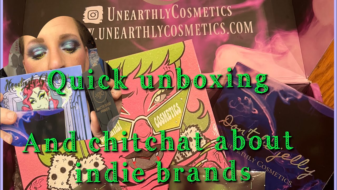 Quick unboxing an reminder to support n love your indie brands 