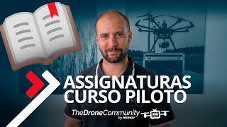 ¿Qué asignaturas tiene el Curso Avanzado de Piloto de Drones?