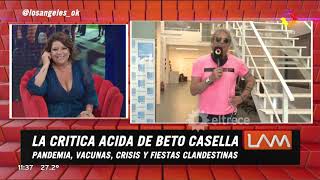 Beto Casella Y Andrea Taboada Calentaron La Pantalla Con Un Subidito Cachondeo Al Aire