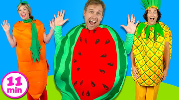 Yummy Fruits and Vegetables | Kids Songs Collection