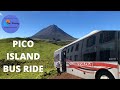 Island Bus Ride - Pico Island Azores, Portugal - Easy Local Transportation