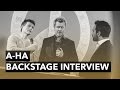 A-ha - Backstage Interview - The 2015 Nobel Peace Prize Concert