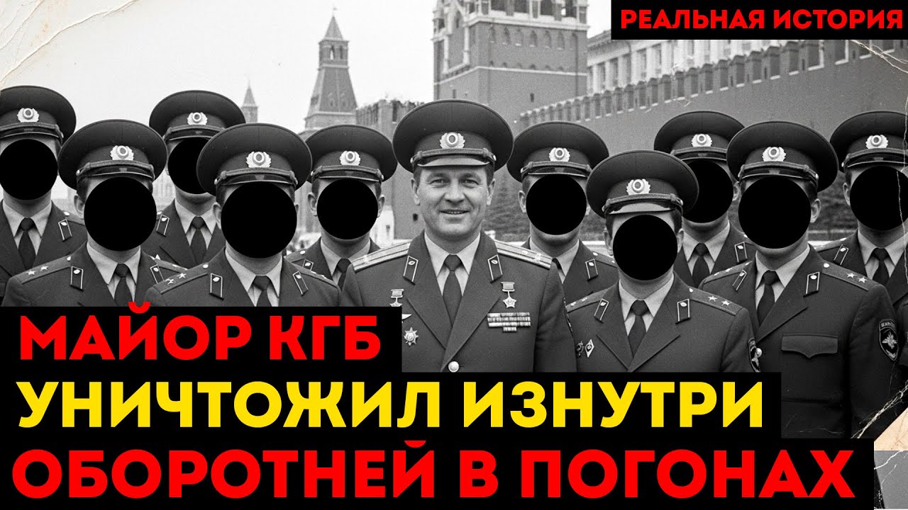 МАЙОР КГБ против БАНДЫ В ПОГОНАХ: Как один человек уничтожил целую банду