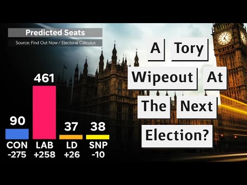 New Poll Predicts Total Wipeout For Tories - Just 90 Seats!