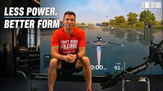 The Easy Way to Better Rowing Technique (Full Row Along)