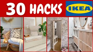 IKEA 30 HACKS|DECORACION DE IKEA ENCUENTRA  LAS MEJORES IDEAS DEL 2023|IKEA GENIUS HACKS#ikeahack