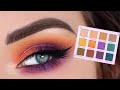 ColourPop x Hocus Pocus Witching Hour Palette | Orange & Purple Halloween Eyeshadow Tutorial