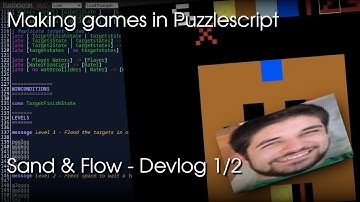 Making games in Puzzlescript: Sand & Flow Devlog 1/2