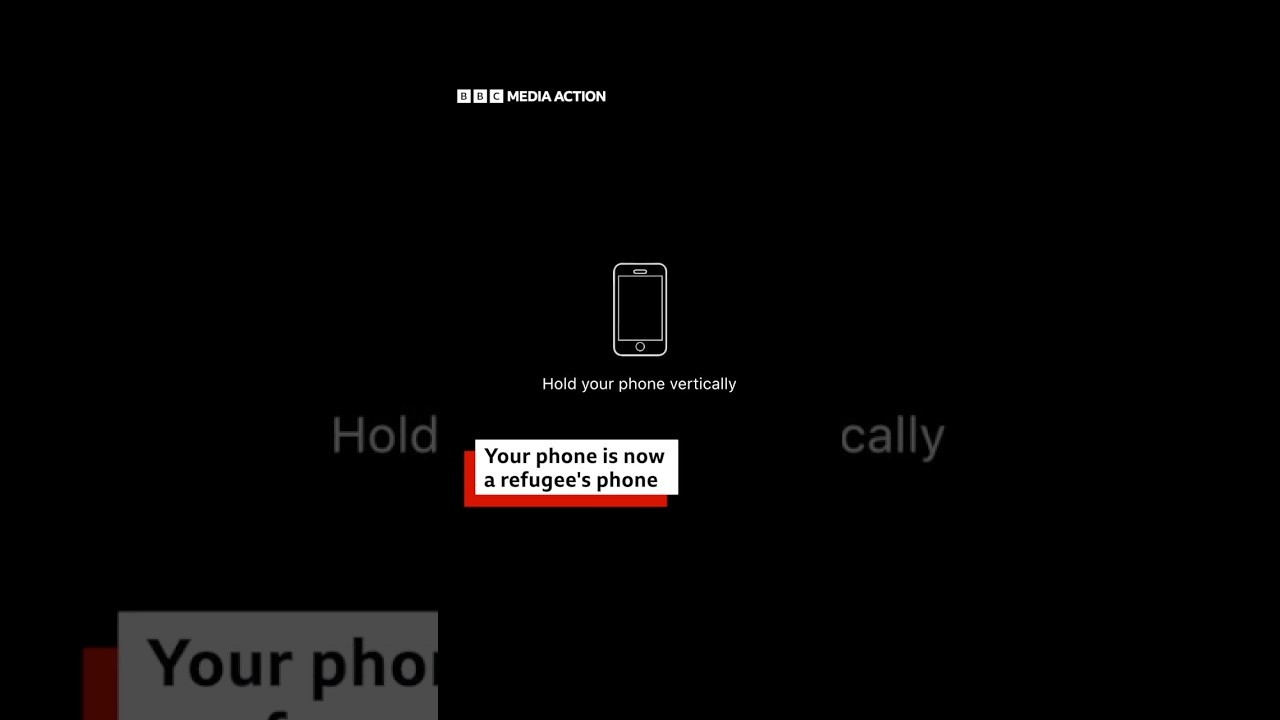 Your phone is now a refugee's phone📱