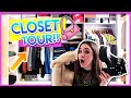 ¡MEGA CLOSET TOUR!! 😱💖 *muestro todo! organiza tu ropa