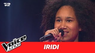 Iridi | "Fly me to the moon" af Frank Sinatra | Blind 3 | Voice Junior Danmark 2017