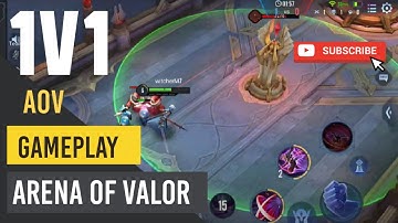 1v1 AOV Arena of Valor gameplay | WitcherM7 | AOV 2022 BD