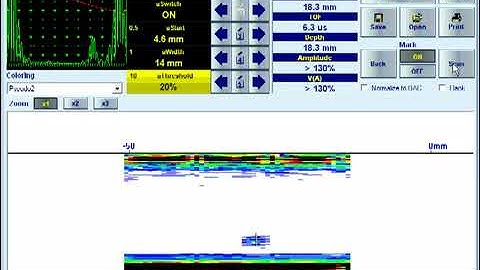 Phased Array Ultrasonic NDT Inspection  | ISonic 2009 UPA Scope  | B SCAN