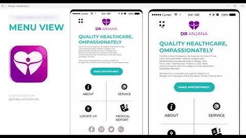 adobe xd (doctor)mobile app(management) ui prototype design