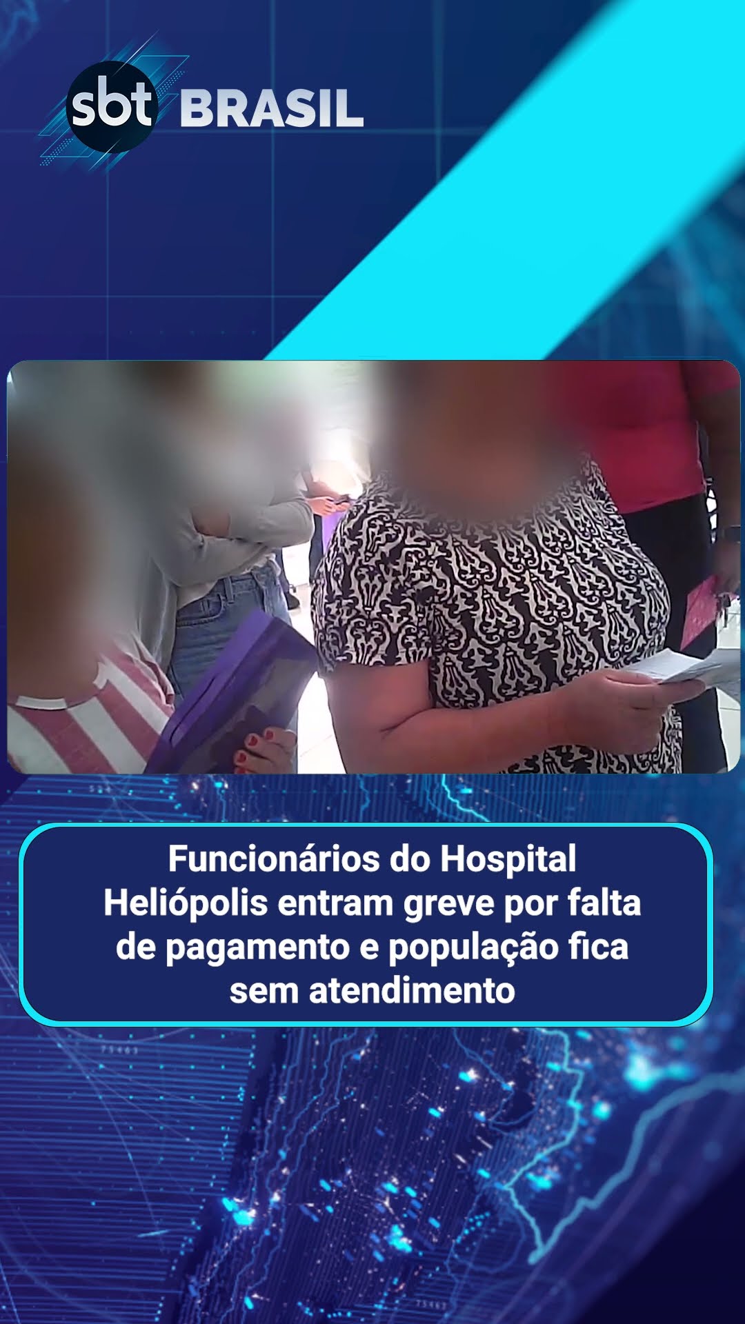 Com funcionários em greve, população fica sem atendimento em hospital de SP | SBT Brasil (10/01/25)