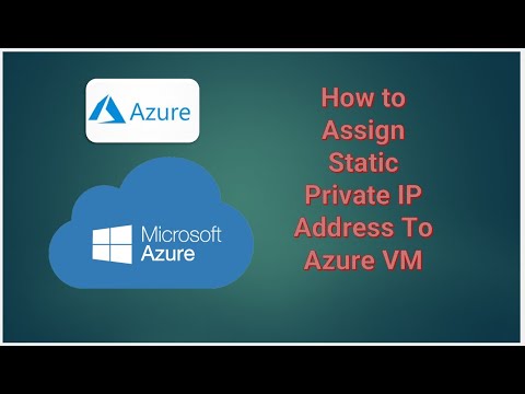 How to Assign Static Private IP Address To Azure VM  || #azuretutorials