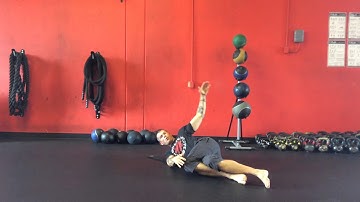 Supine T Spine Rotation