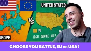 How Do Europe & The United States Compare REACTION