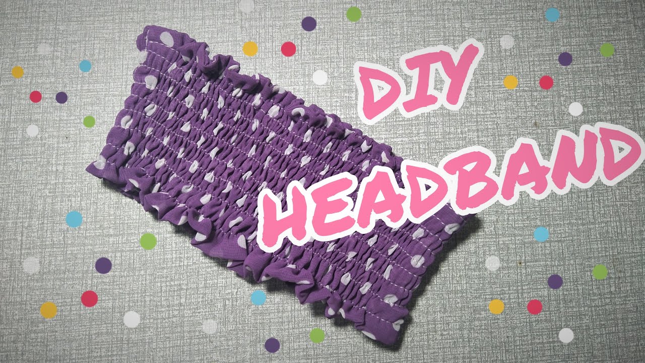 DIY HEADBAND YouTube