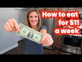 HOW TO EAT FOR $11 A WEEK | EMERGENCY EXTREME GROCERY BUDGET | NOV 2020
