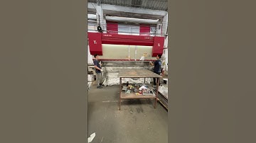 Aluminum plate is on bending for wall cladding facade